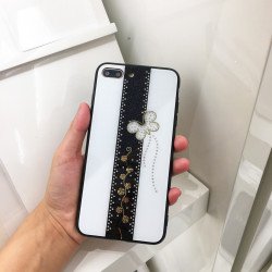 iPhone 8 Plus / 7 Plus Diamond Studs Crystal Case (Butterfly)